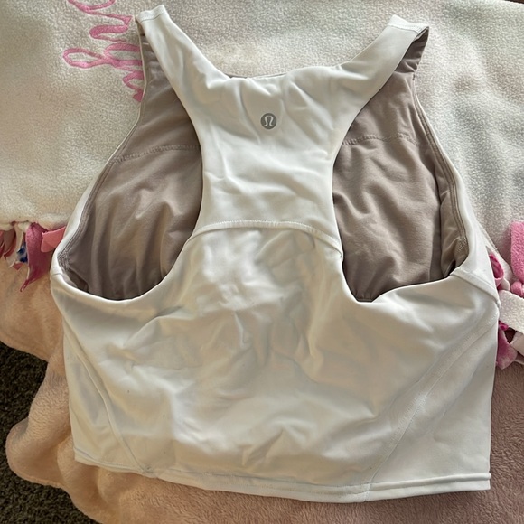 white lulu invigorate tank - Picture 2 of 3